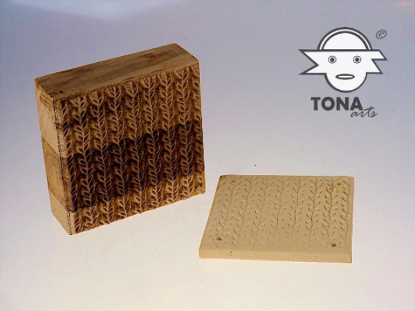 Endlosstempel aus Hartholz Endlosstempel aus Hartholz